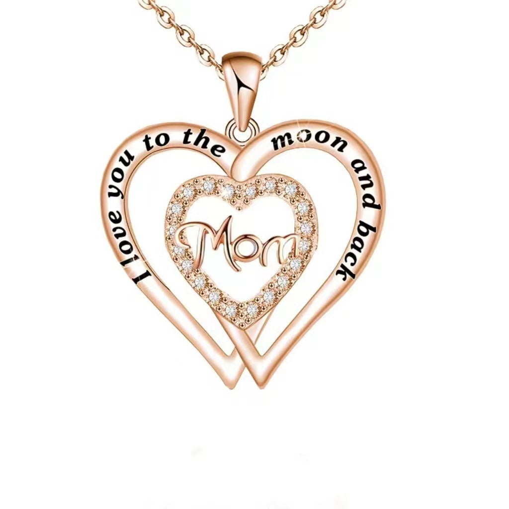 I Love You Mom Necklace