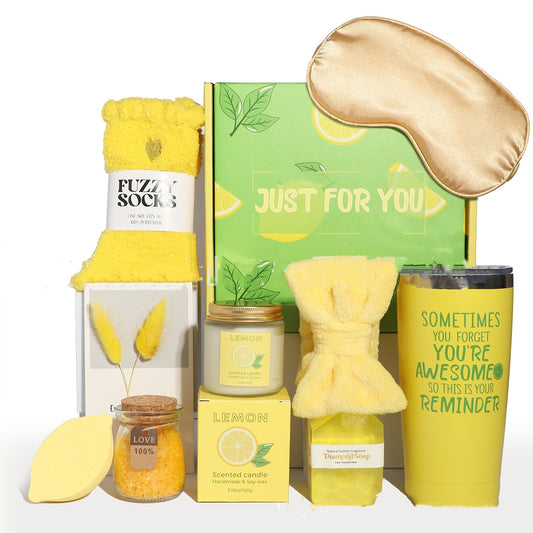 Lemon Scented Bath Spa Set