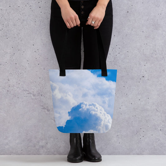 Heavenly Clouds Tote Bag - Carry Your World with Grace