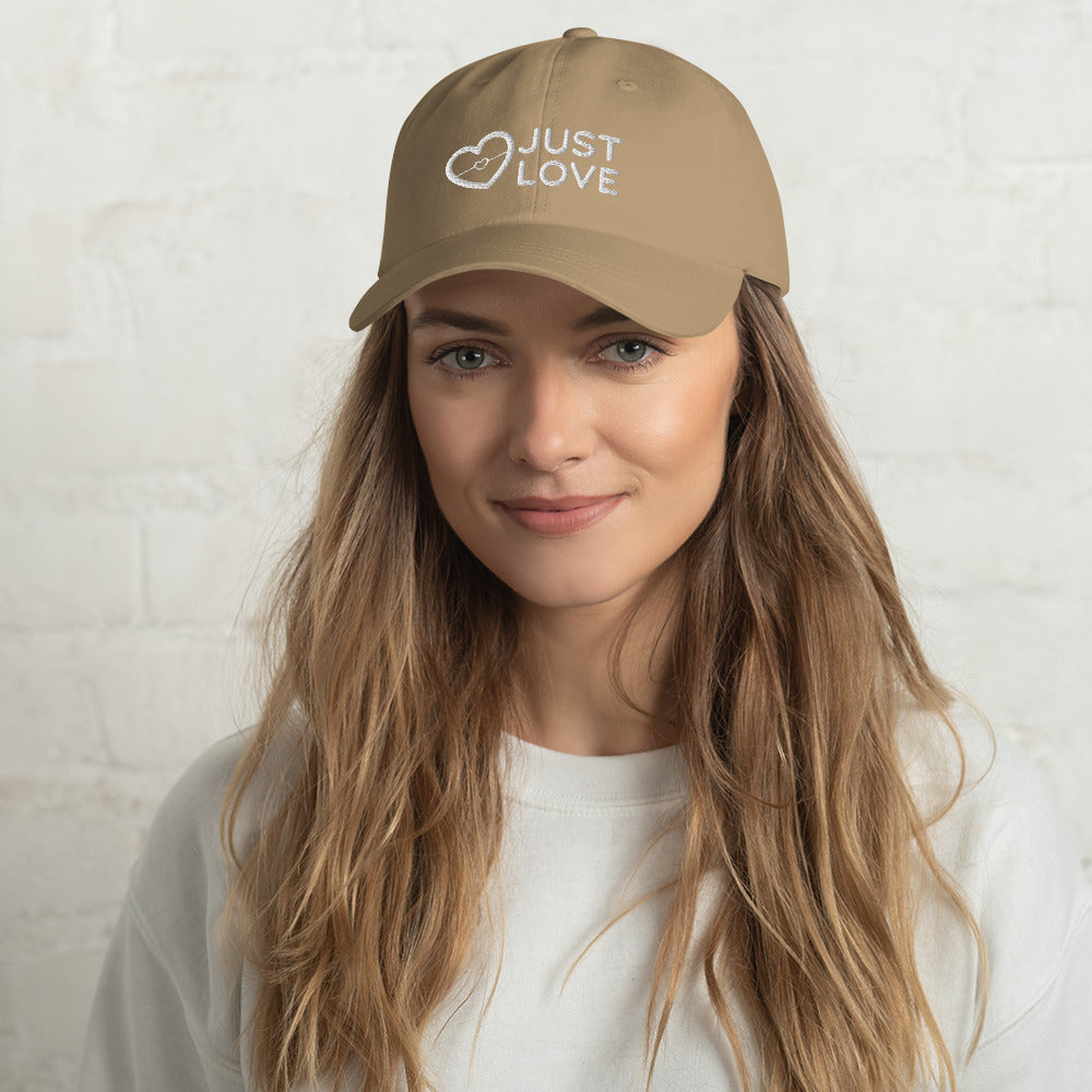 Not Just for Dad - Justlove Logo Dad Hat