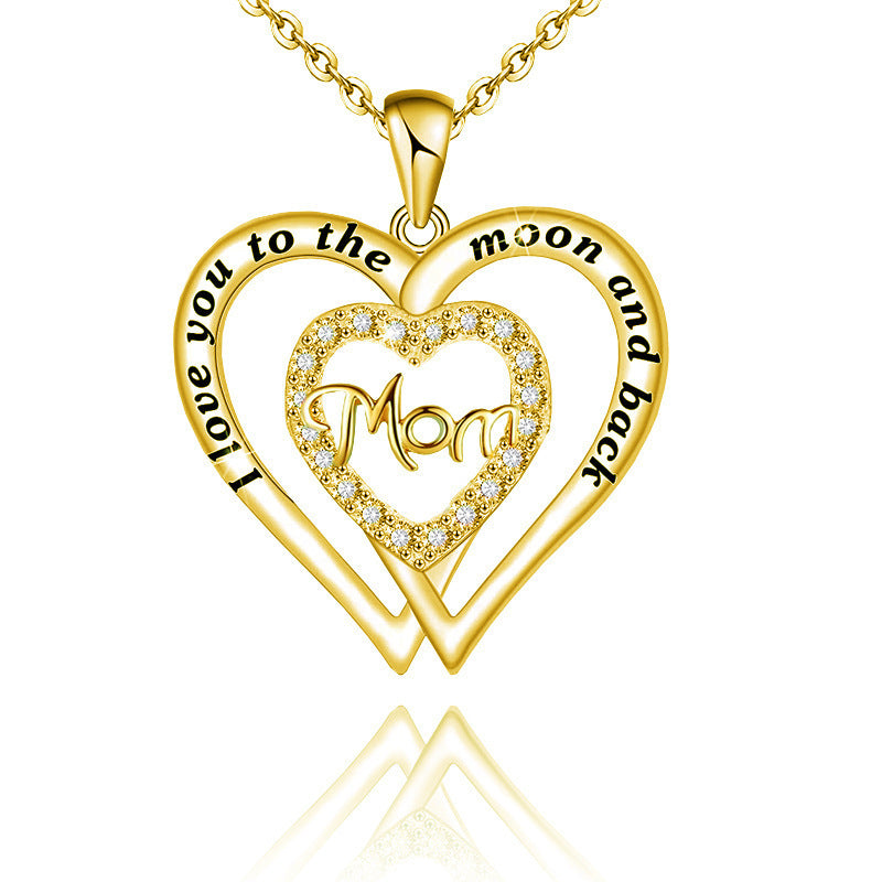 I Love You Mom Necklace