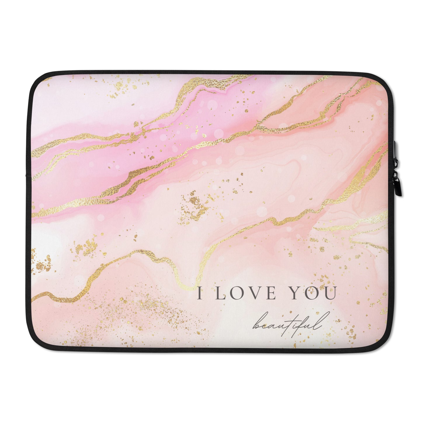 "I love you Beautiful" Laptop Case