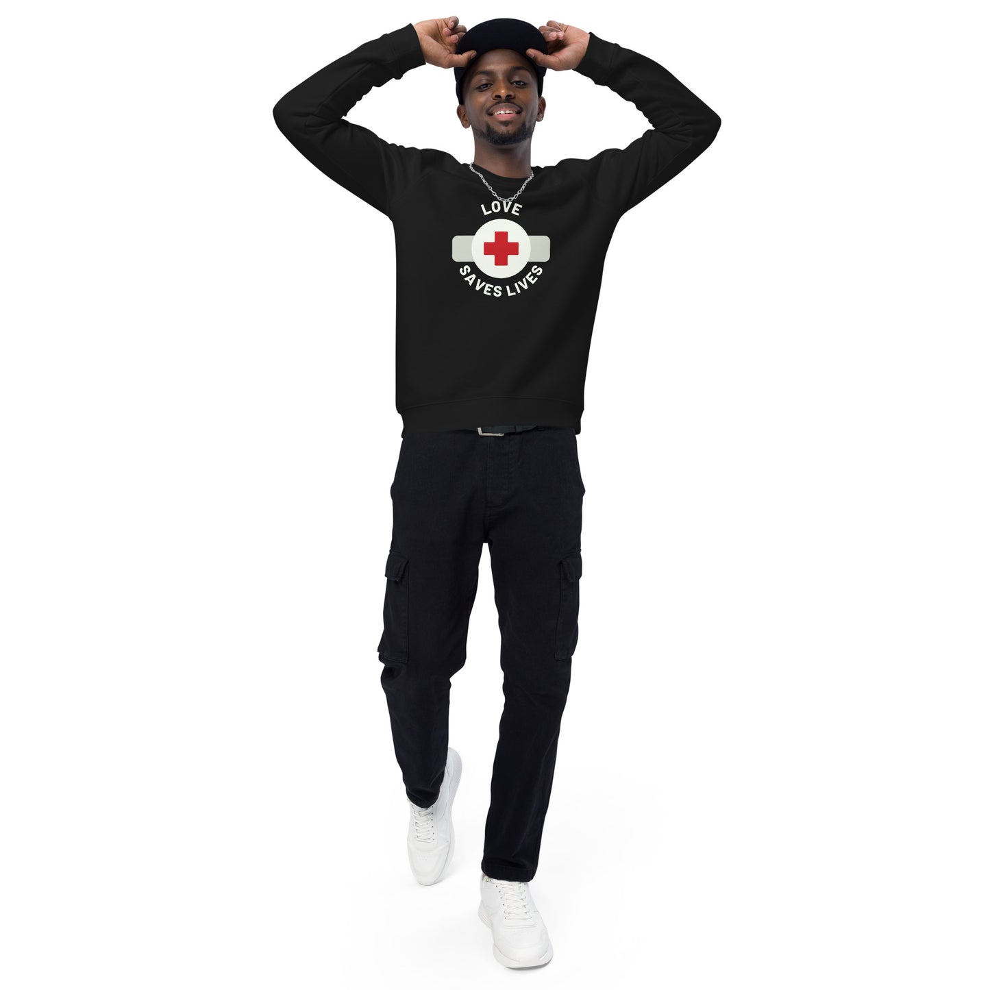 "Love Saves Lives" Organic Fleece