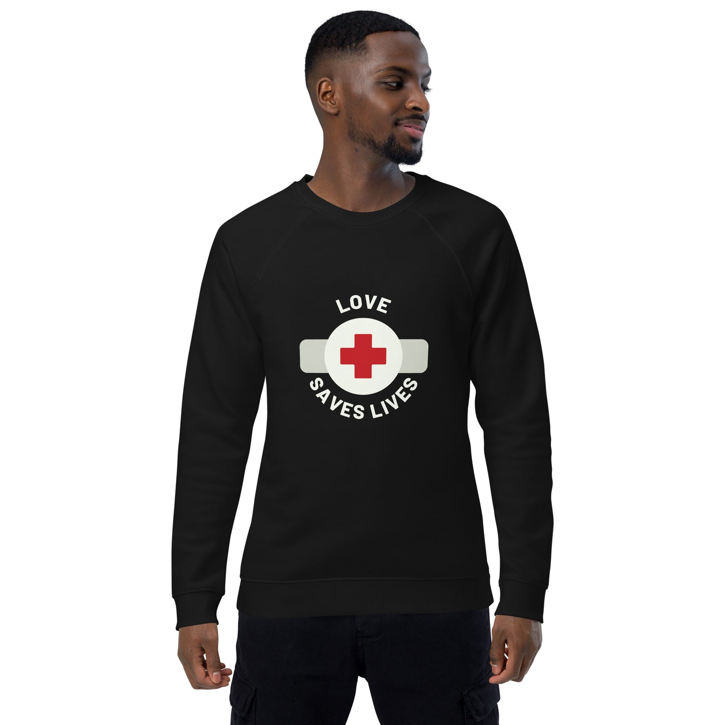 "Love Saves Lives" Organic Fleece
