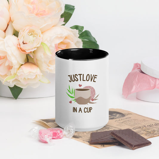 "Justlove in a Cup" Mug