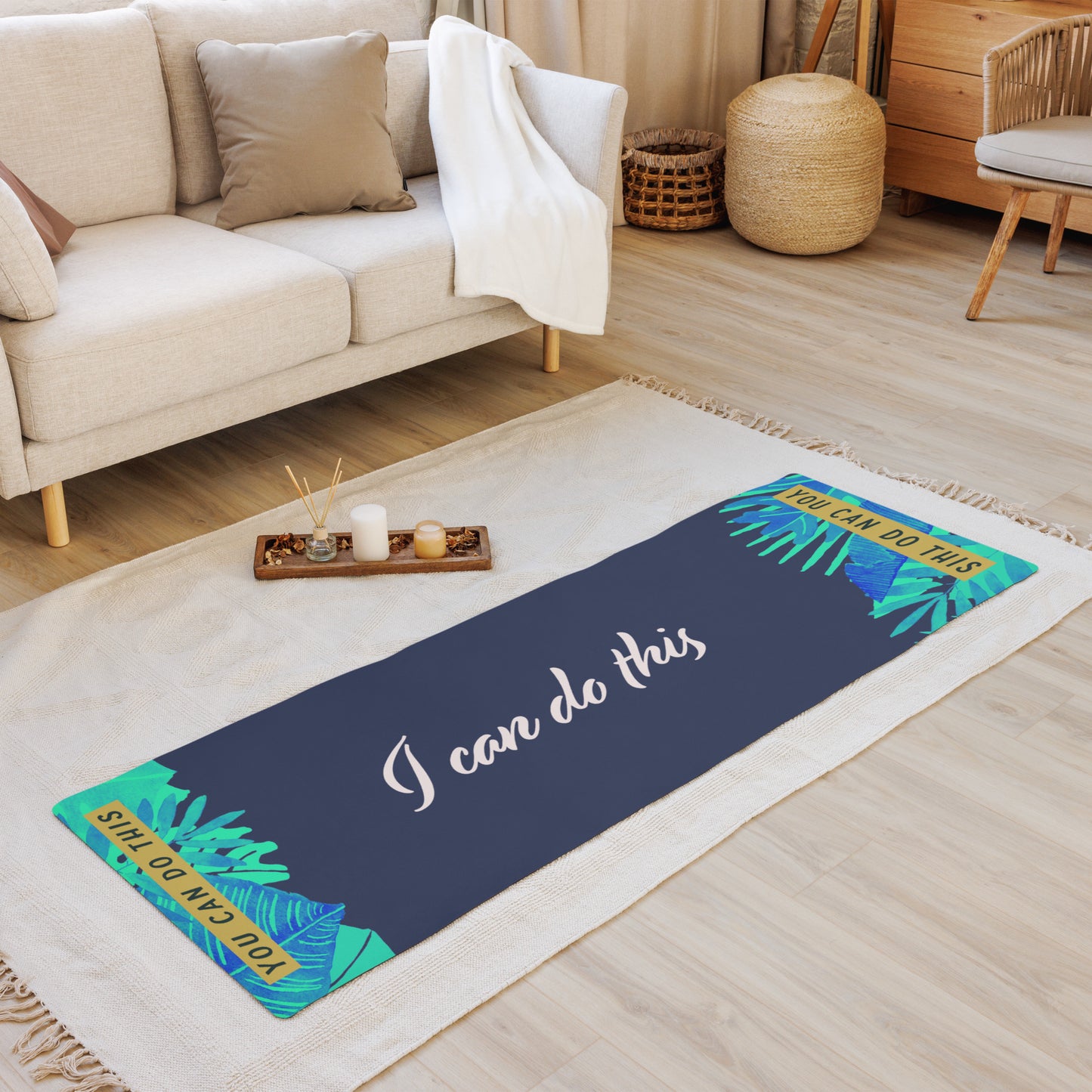 " I can" exercise mat