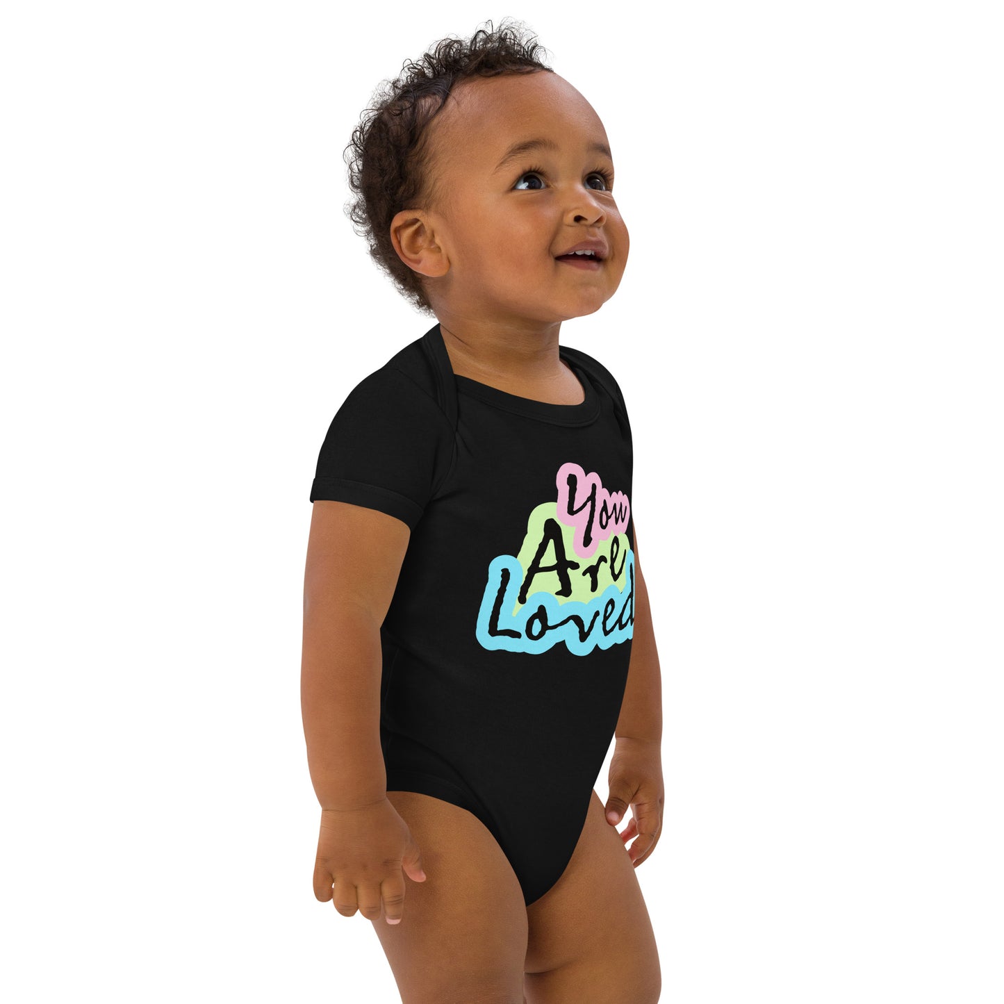 Organic cotton "You Are Loved" Onesie