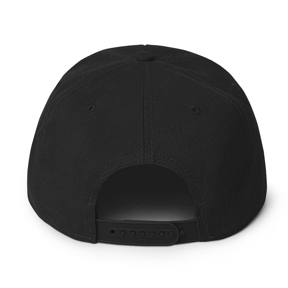 JUSTLOVE Black Otto Snapback Hat
