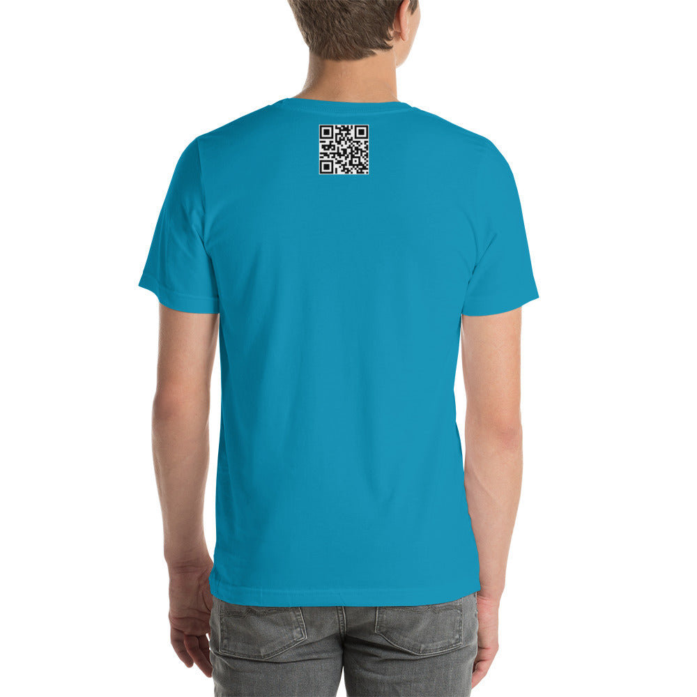 Justlove Men's Embroidered Short Sleeve T-Shirt